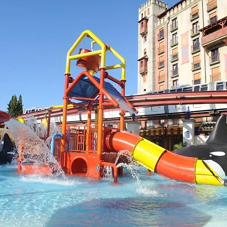 酒店 4-sterne Burghotel Castillo Alcazar, Europa-park Erlebnis-resort 鲁斯特
